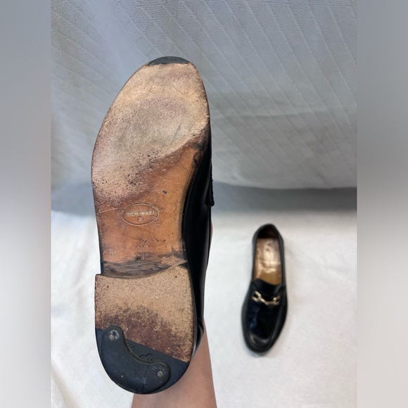 Bruno Magli Black Loafers - Picture 4 of 5